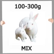 2.0 Kg Frostfutter MIX Hase/Kaninchen